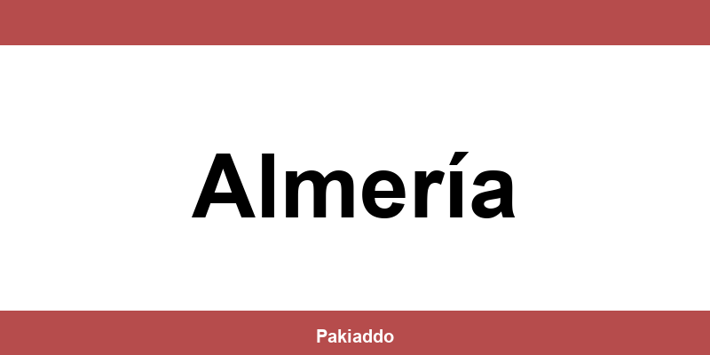 Teléfono y datos de la oficina DPD en Almería
