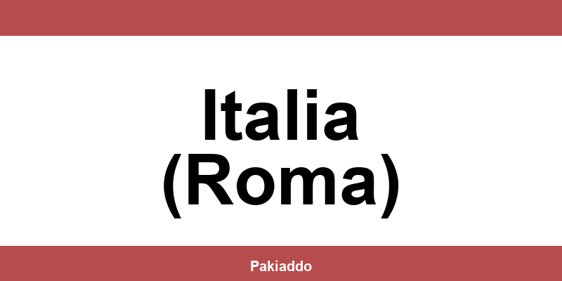 Teléfono y datos de la oficina DPD en Italia (Roma)