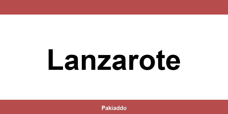 Teléfono y datos de la oficina DPD en Lanzarote