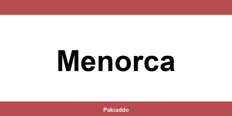 Teléfono y datos de la oficina DPD en Menorca