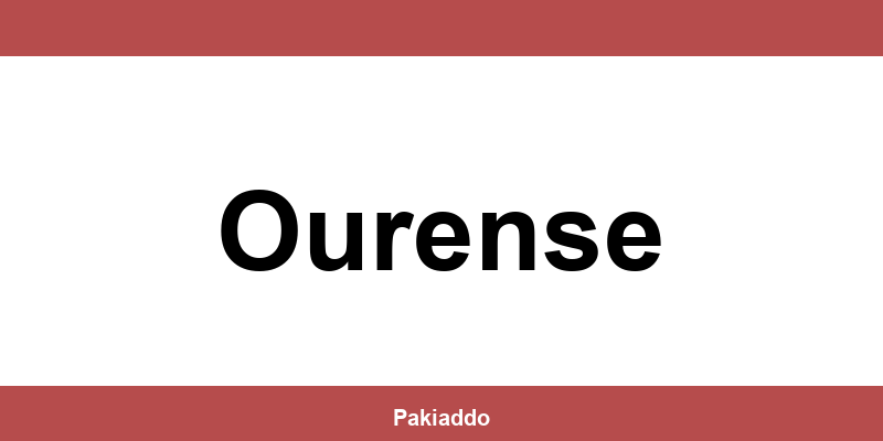 Teléfono y datos de la oficina DPD en Ourense
