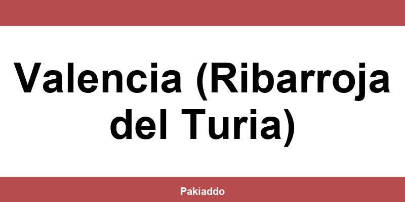 Teléfono y datos de la oficina DPD en Valencia (Ribarroja del Turia)